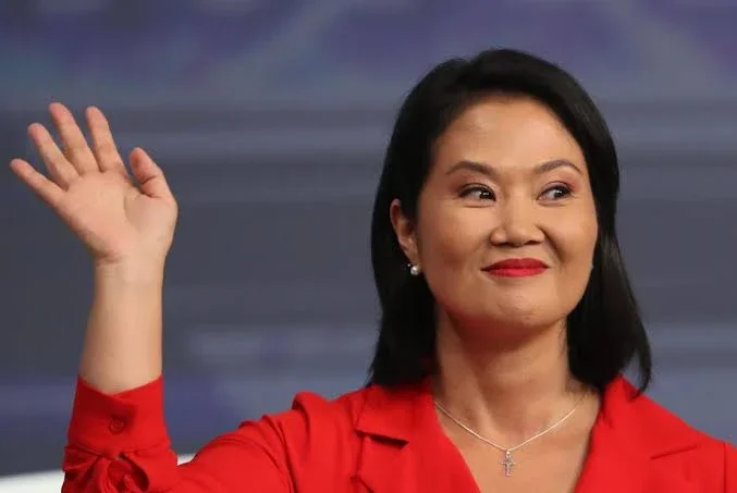 La candidata peruana Keiko Fujimori