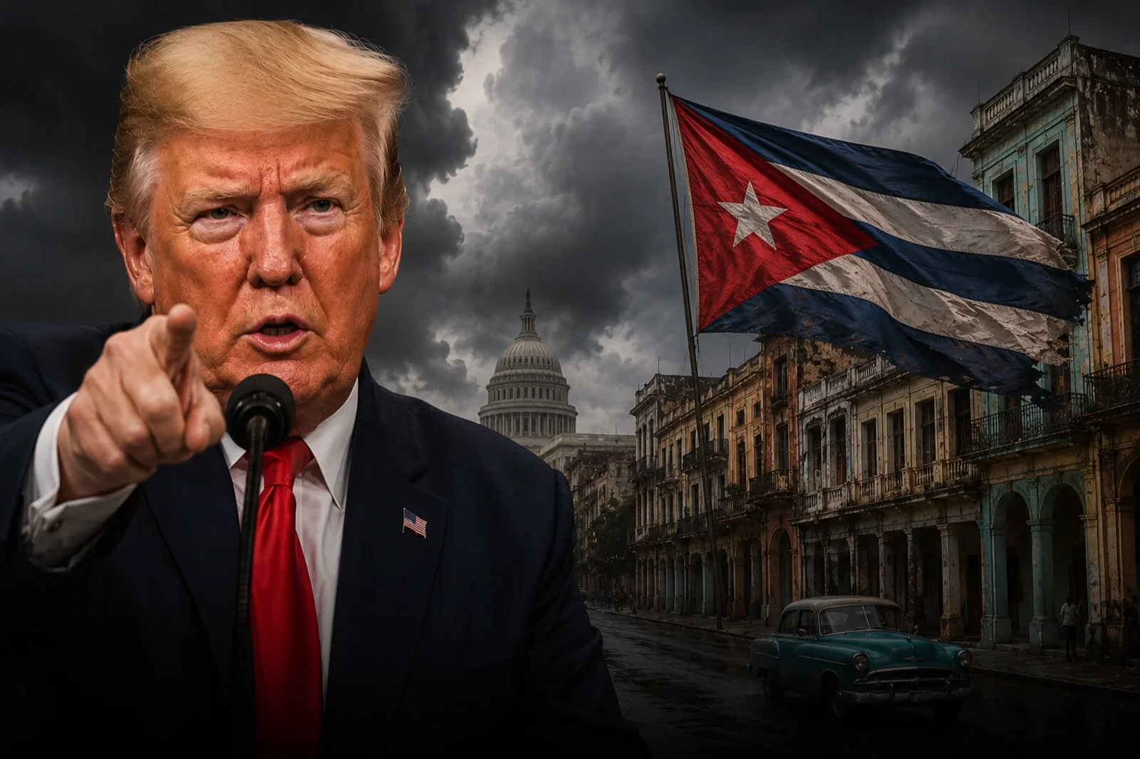 Trump afirmó que “Cuba se está cayendo a pedazos” tras la imputación contra Raúl Castro
