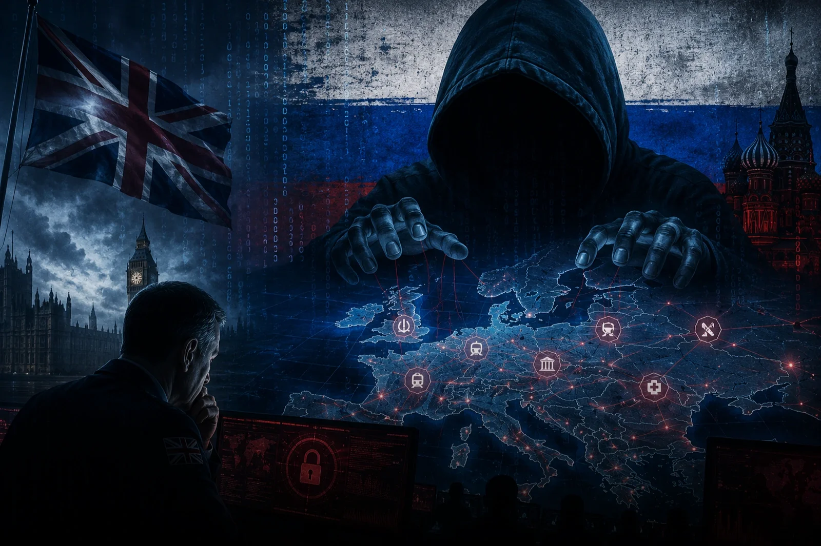British intelligence warned that Europe is losing the cyber war against Russia.
