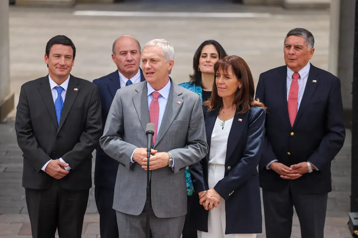 El presidente José Antonio Kast