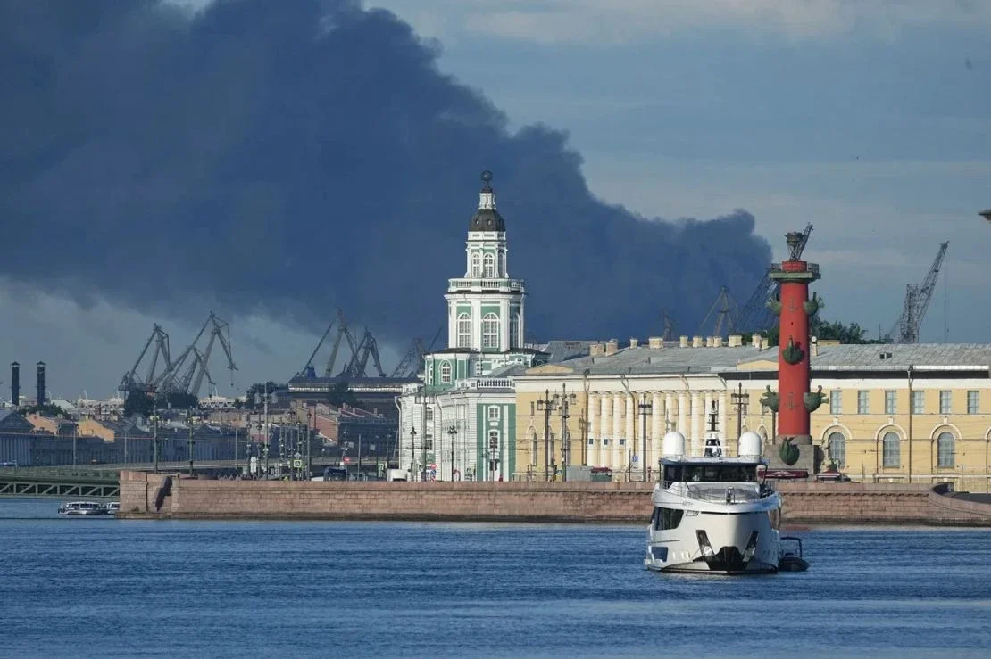 San Petersburgo después del ataque ucraniano