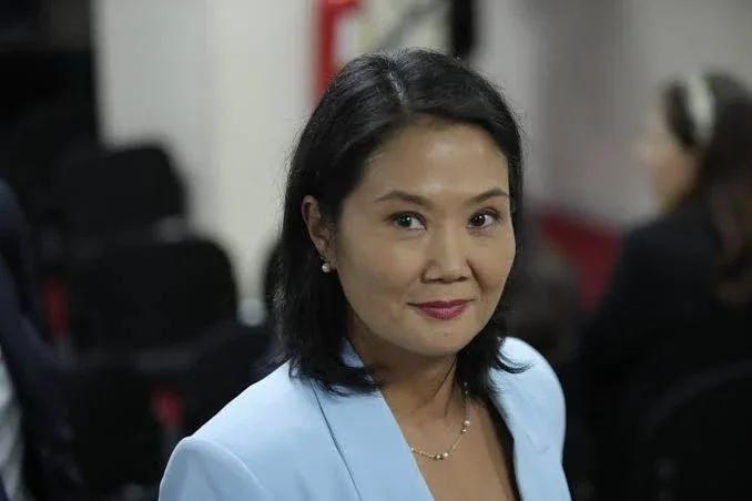 La candidata peruana Keiko Fujimori