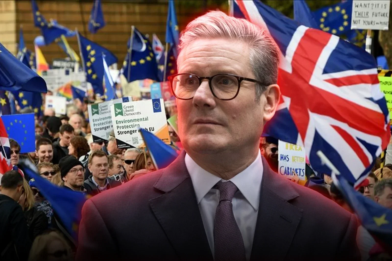 Keir Starmer, el Primer Ministro laborista de Reino Unido.