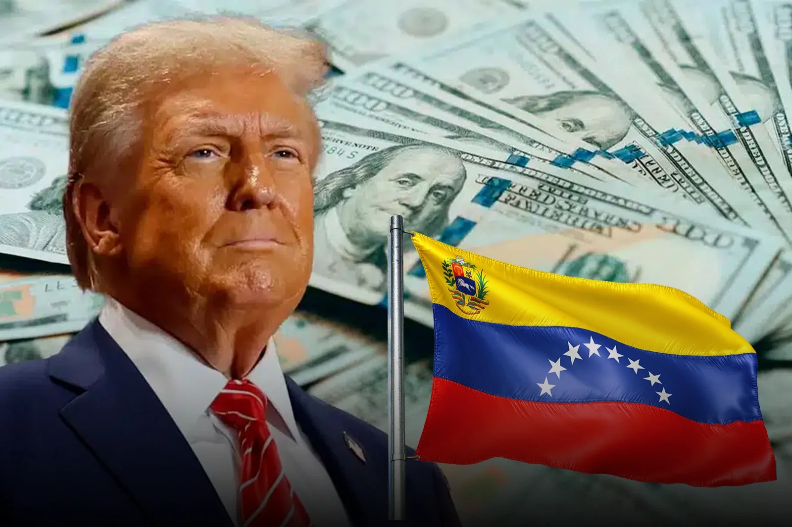 El gobierno de Trump anunció que el dólar será el eje central de la economía de Venezuela