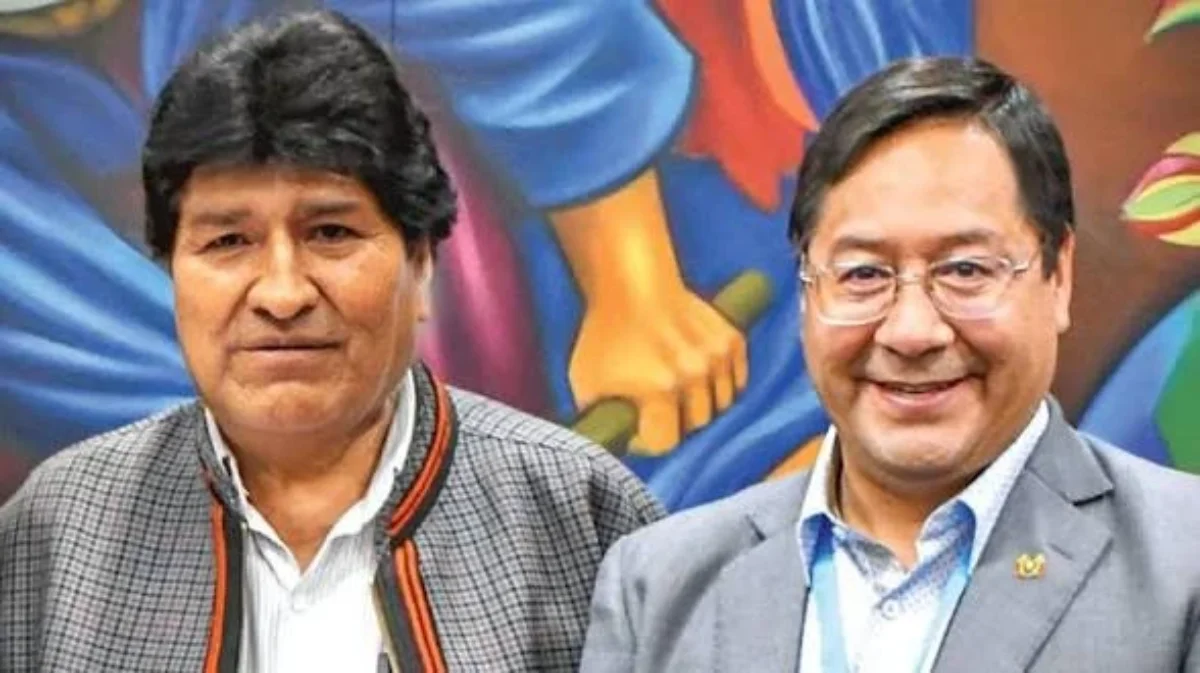Los dictadores Evo Morales y Luis Arce