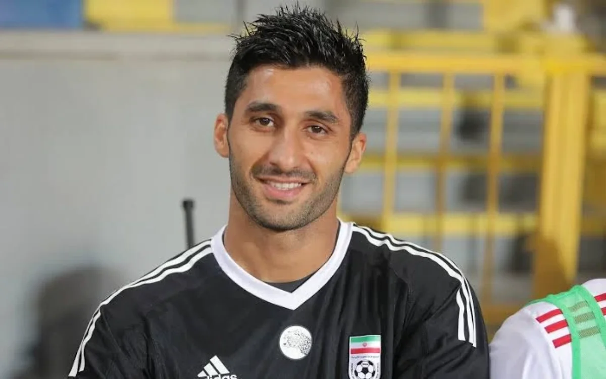 The former Iranian goalkeeper Rashid Mazaheri