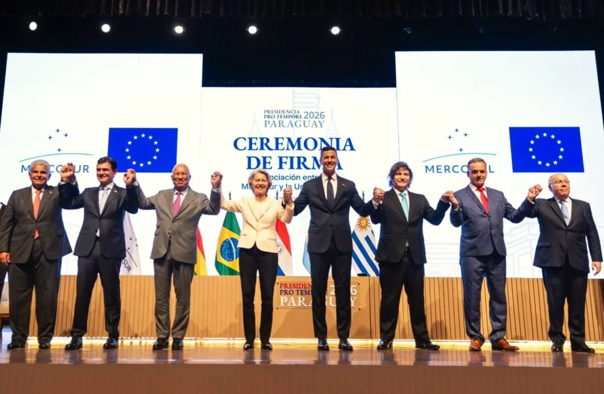Los representantes del Mercosur