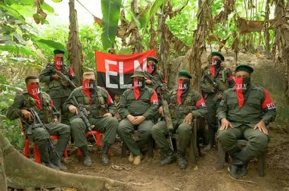 Terroristas del grupo ELN