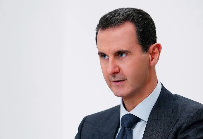 The former Syrian dictator Bashar al-Assad