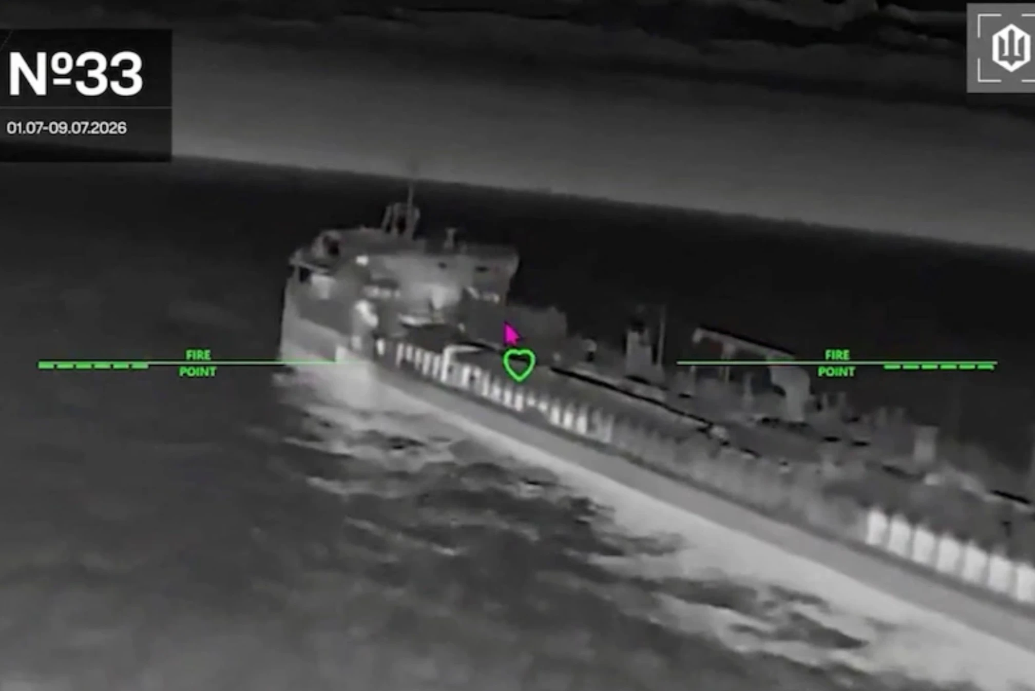 Drones ucranianos atacaron petroleros rusos en el mar de Azov para afectar el abastecimiento hacia Crimea