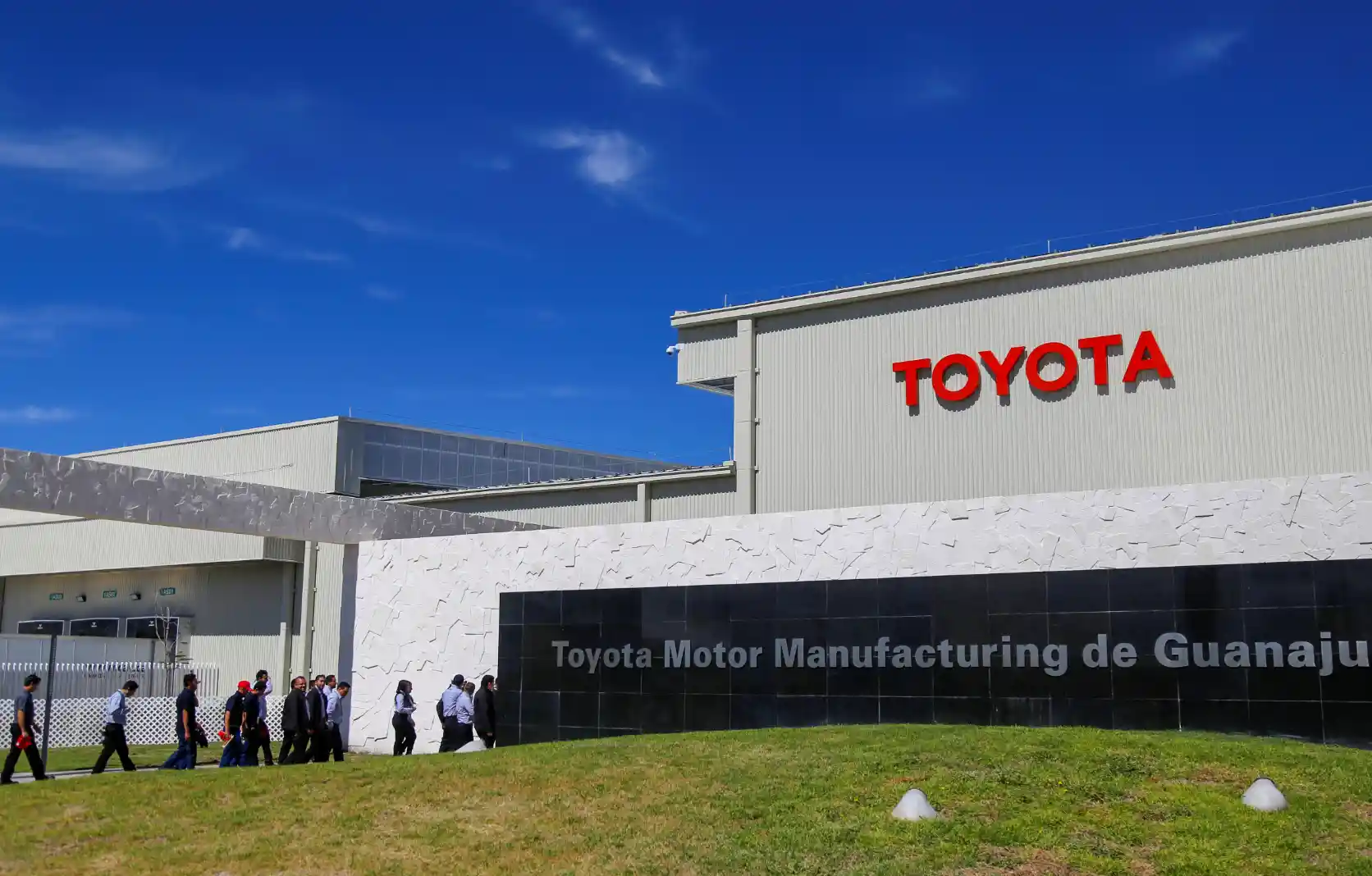 Una fábrica de Toyota en Mexico