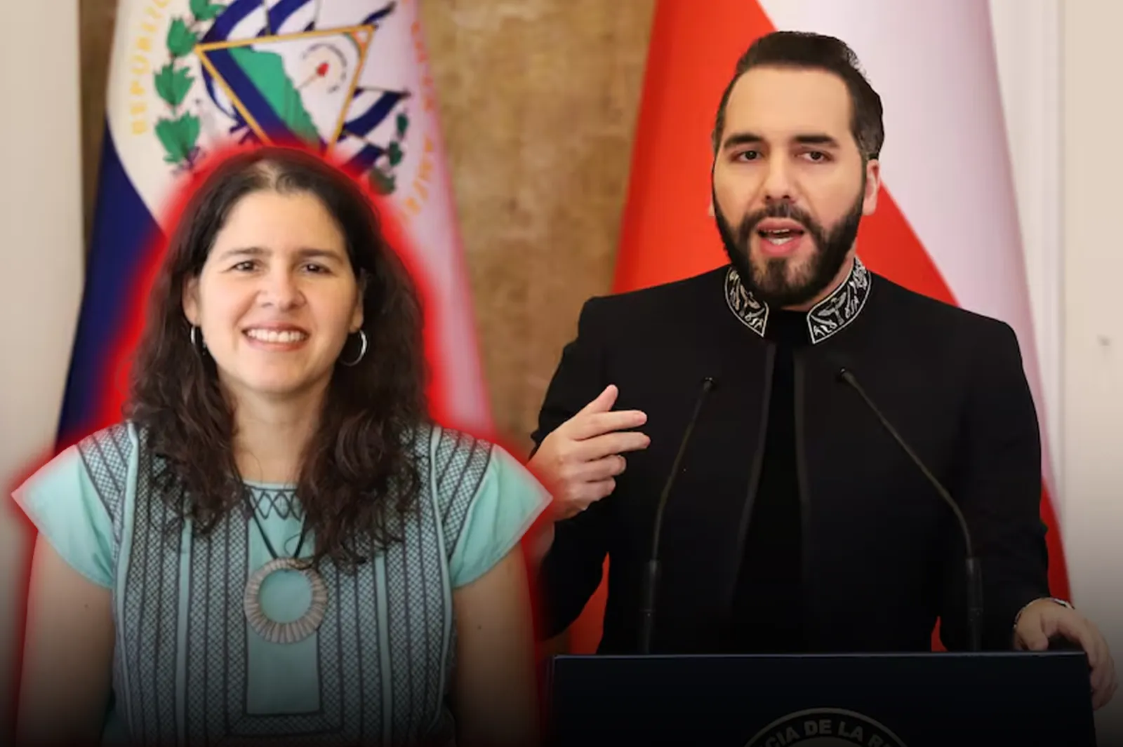 Bukele domó a la directora de Amnistía y defendió la reelección indefinida "como Canadá, Reino Unido o Alemania"
