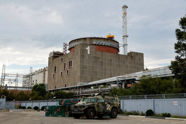 La central nuclear de Zaporizhia