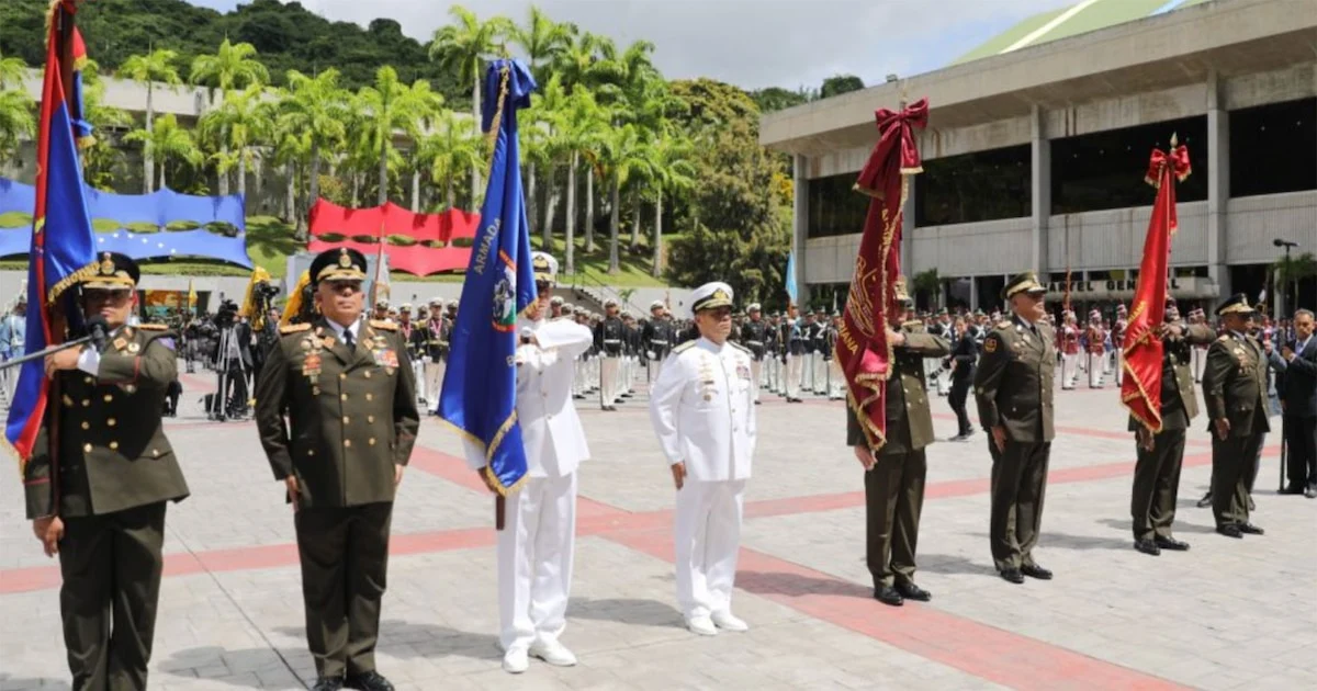 Comandantes de la fuerza armada venezolana