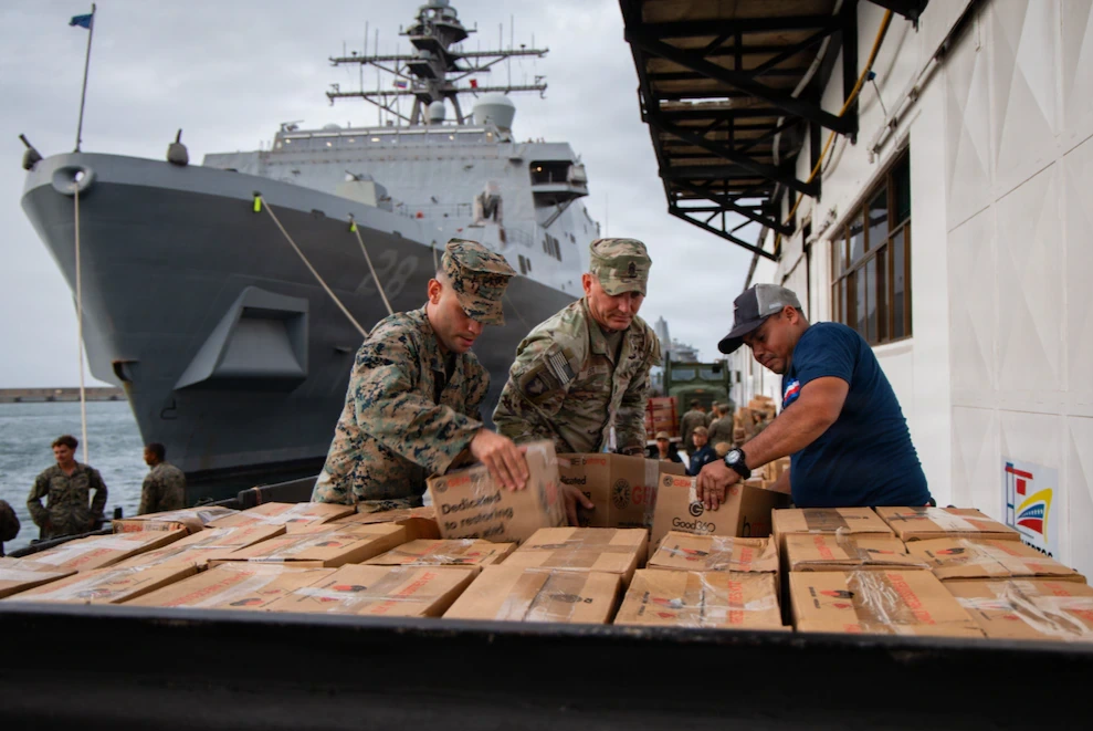 Estados Unidos concluyó su misión militar de asistencia en Venezuela tras un mes por los terremotos