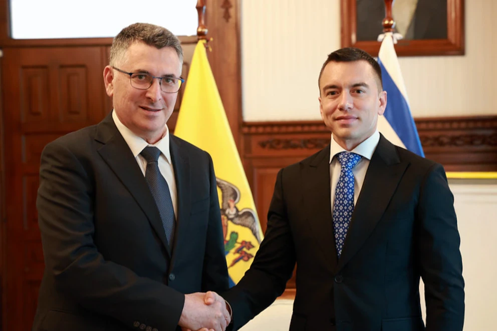 Ecuador fortalece su alianza con Israel en seguridad y avanza hacia un acuerdo comercial