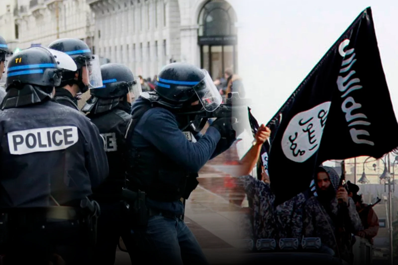 Un terrorista musulmán apuñaló a dos policías franceses al grito de "Allahu Akbar"
