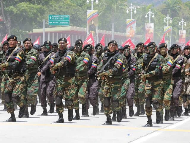 Soldados del ejercito venezolano