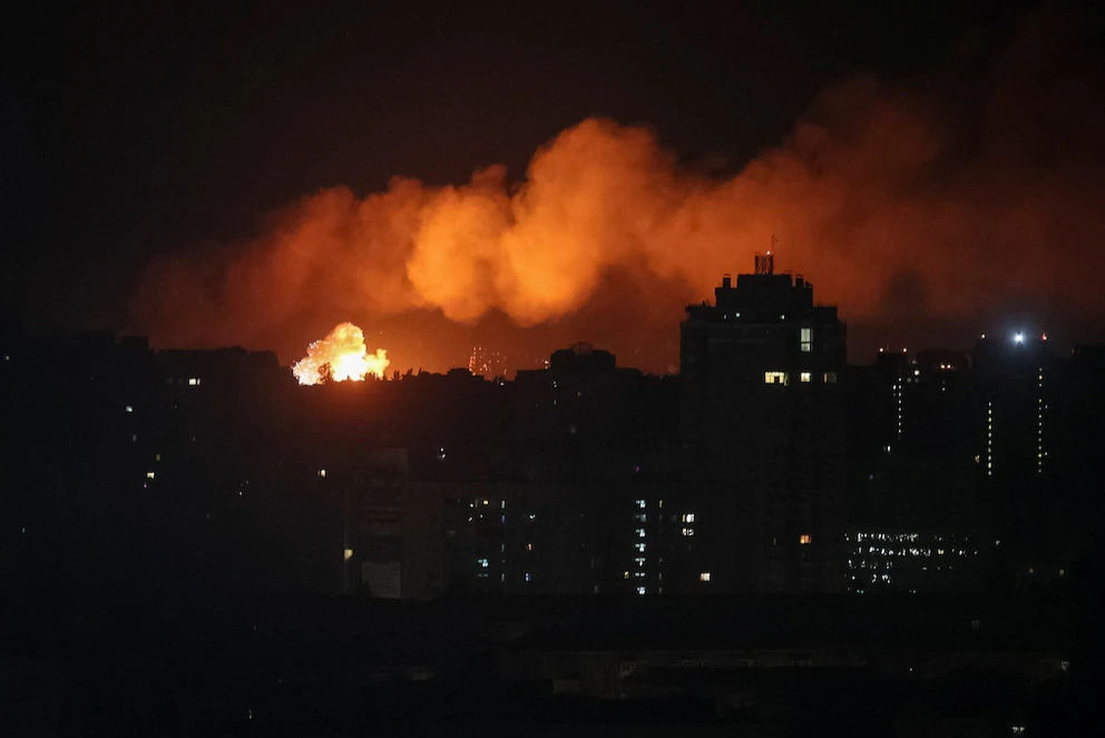 Rusia lanzó un ataque masivo contra Kiev: al menos 13 muertos y 33 heridos