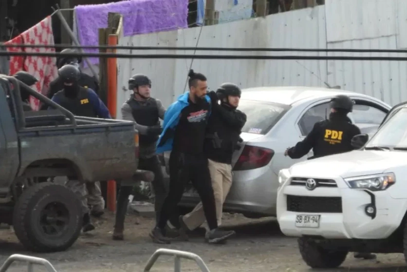 Cayó en Chile un integrante de un grupo terrorista mapuche que llevaba cuatro años prófugo