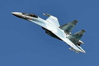 Un caza militar ruso