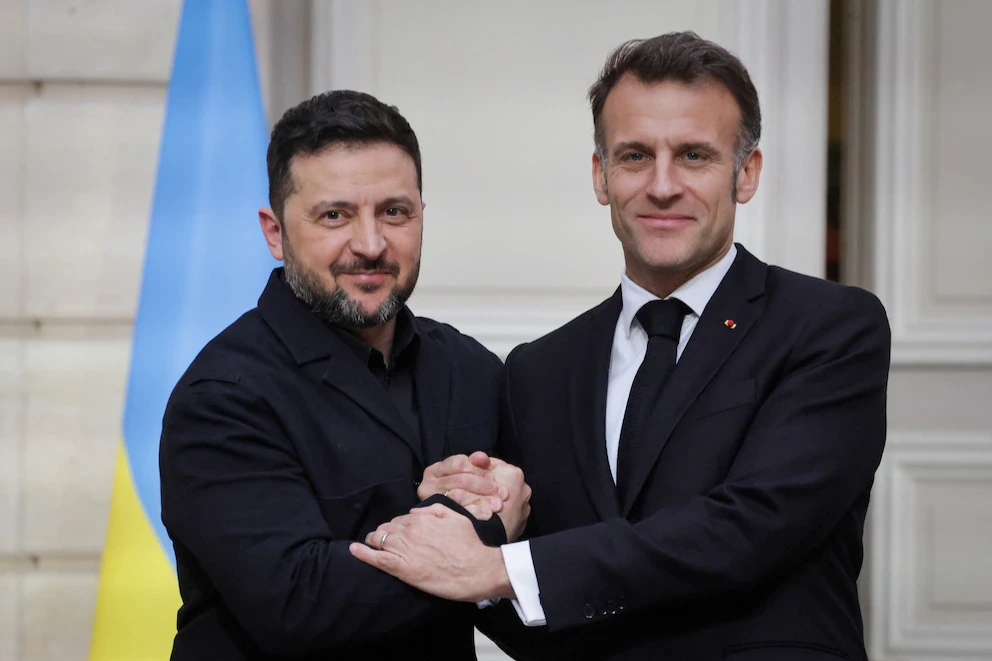 Macron anunció refuerzos el apoyo militar a Ucrania tras la nueva ola de ataques rusos