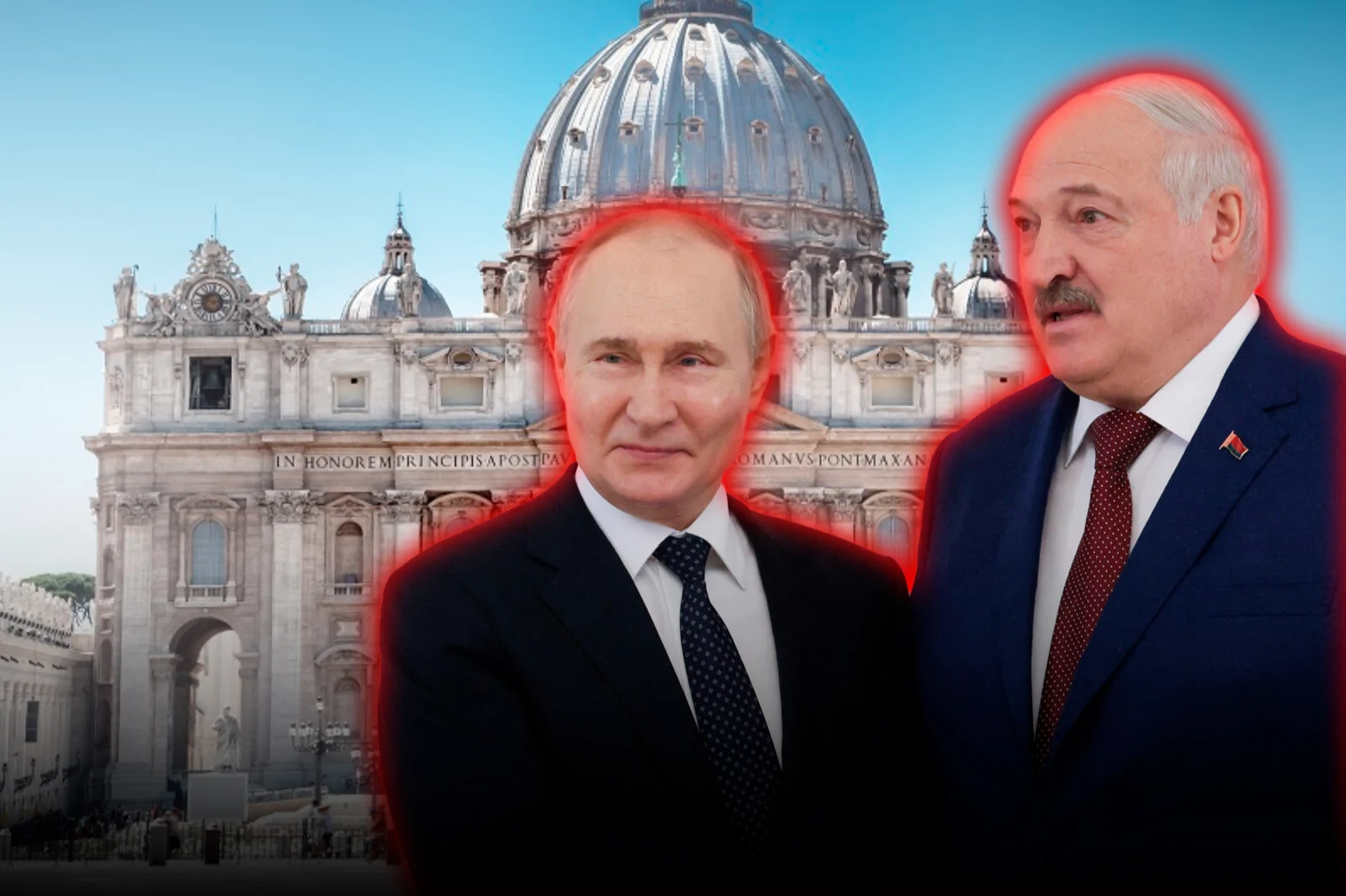 Putin received the dictator Aleksandr Lukashenko in Moscow following recent visits from the Vatican and the CIA
