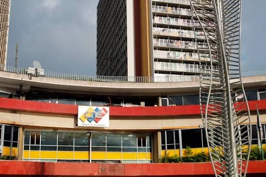 La sede del Consejo Nacional Electoral