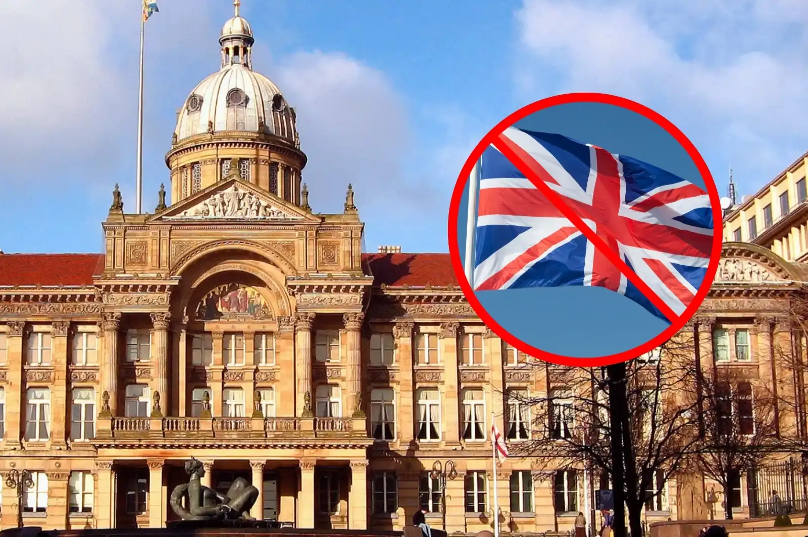 The Muslim mayor of Birmingham seeks to restrict the display of British flags in public spaces