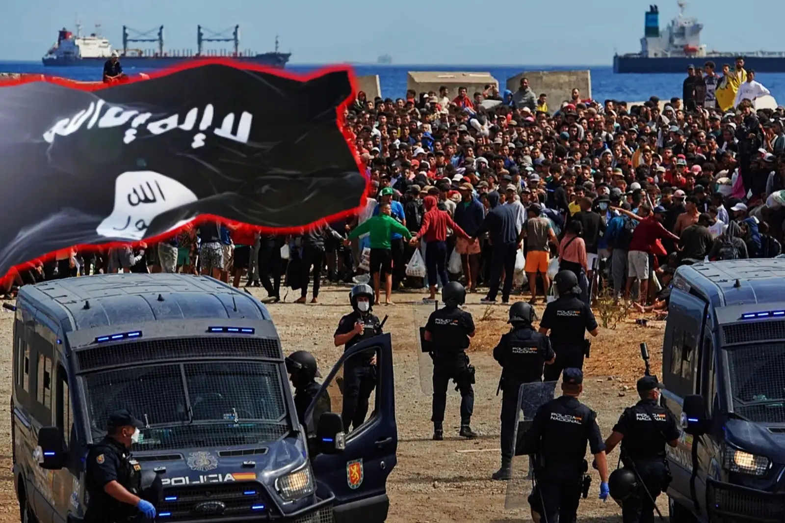 La Policía identifica en Ceuta a más de una decena de inmigrantes con antecedentes por terrorismo