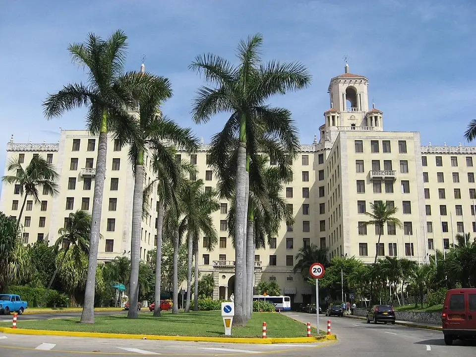 La sede del Banco Exterior de Cuba 