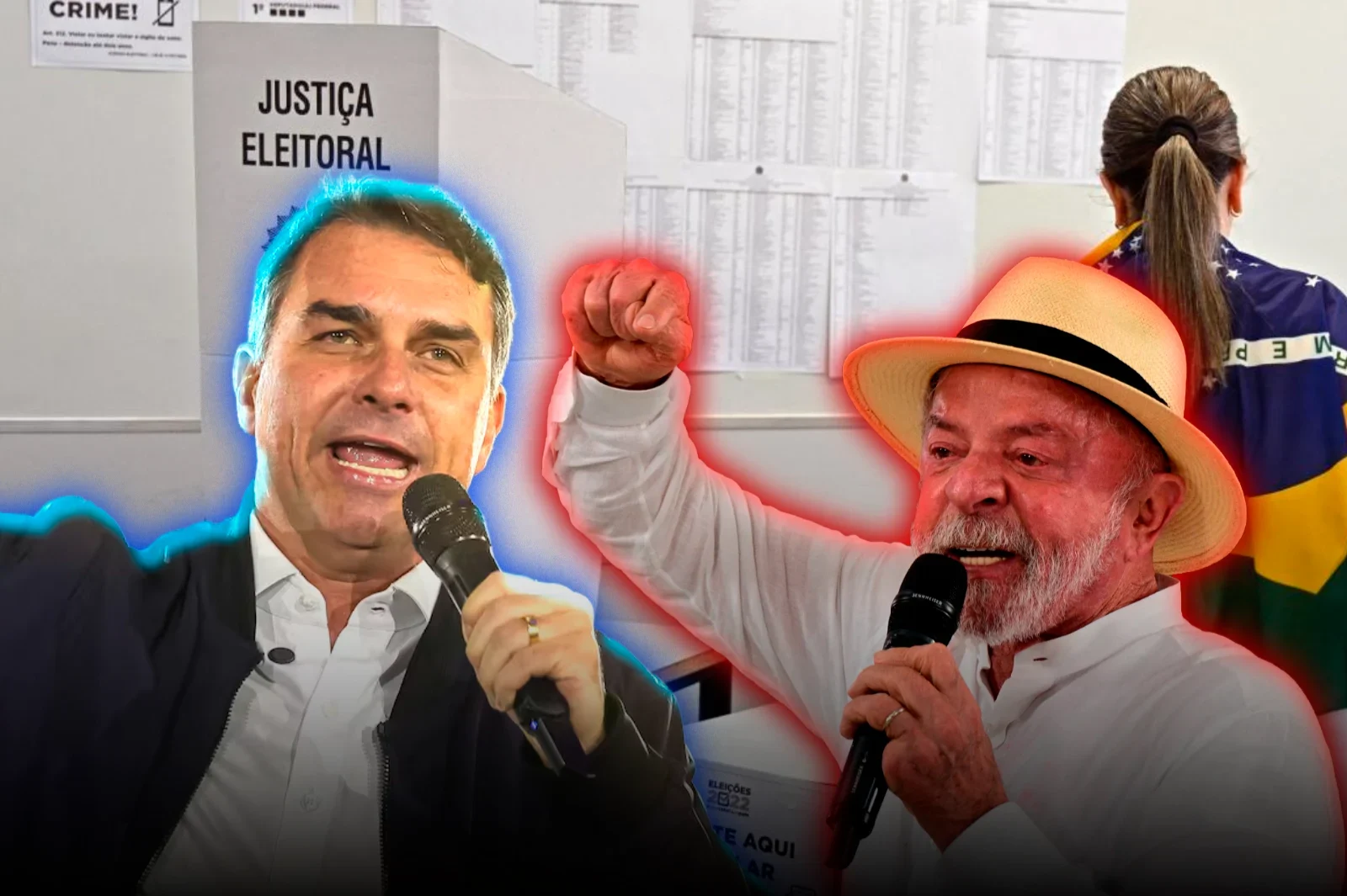 Flavio Bolsonaro contrasta con su propuesta de libertad al régimen prohibitivo y persecutorio de Lula.