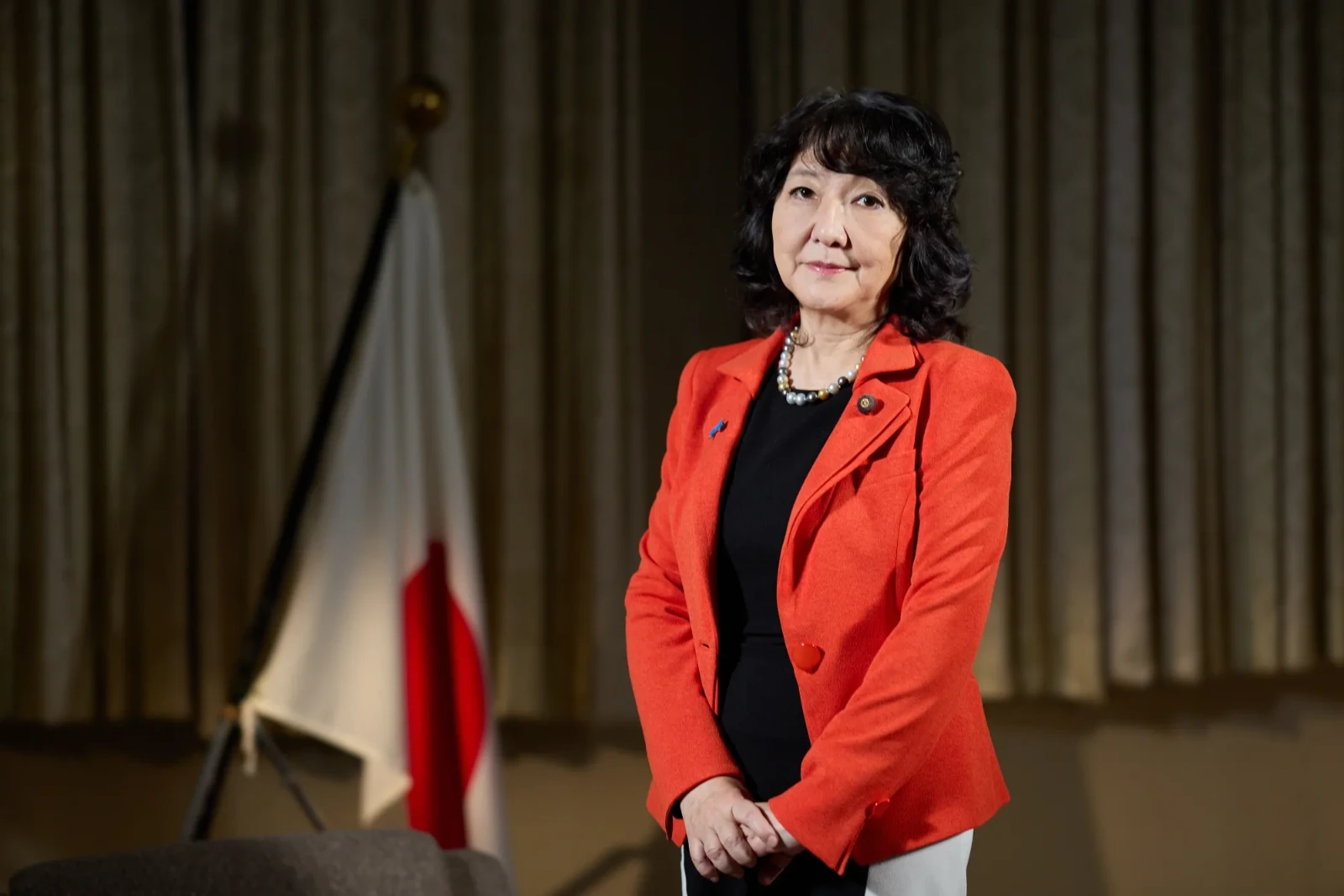 Finance Minister Satsuki Katayama