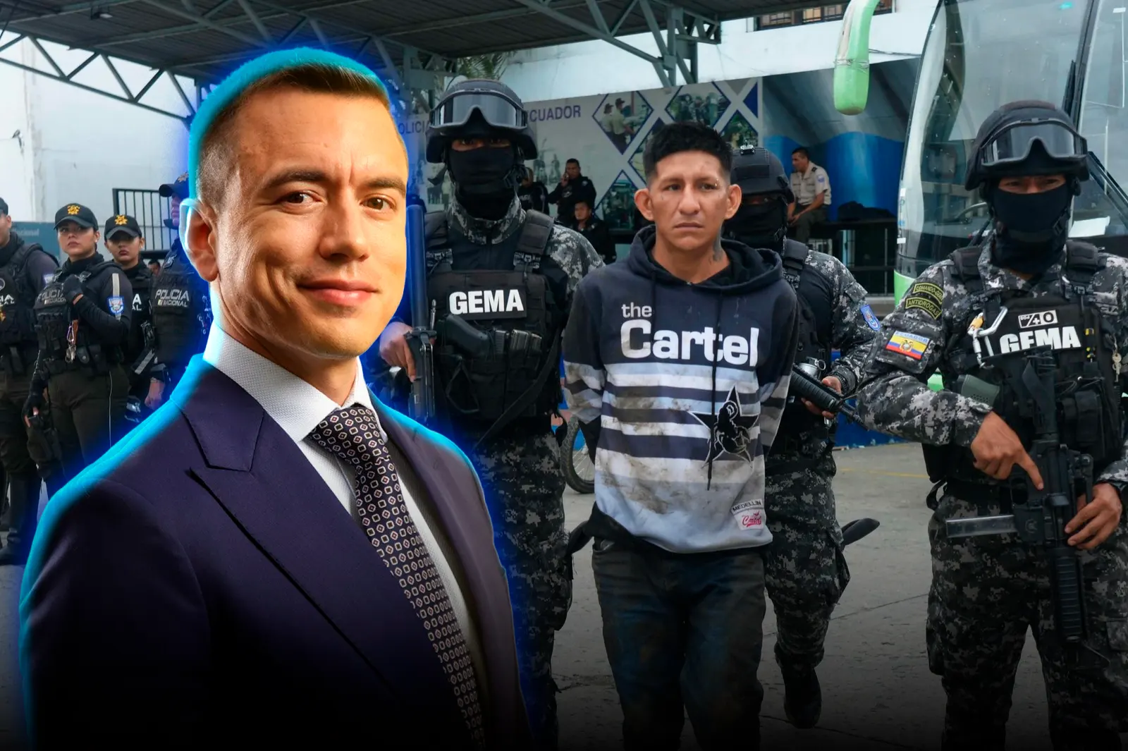El gobierno de Noboa golpea a las mafias de Ecuador: la minería ilegal dejó de mover USD 46 millones