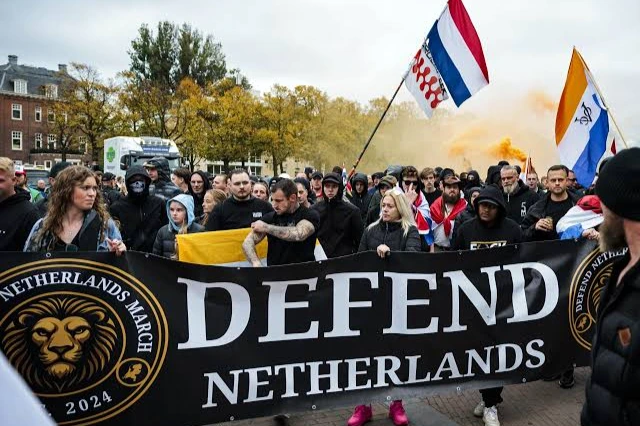 Represión en Países Bajos durante una manifestación contra la inmigración: la policía detuvo a 24 personas