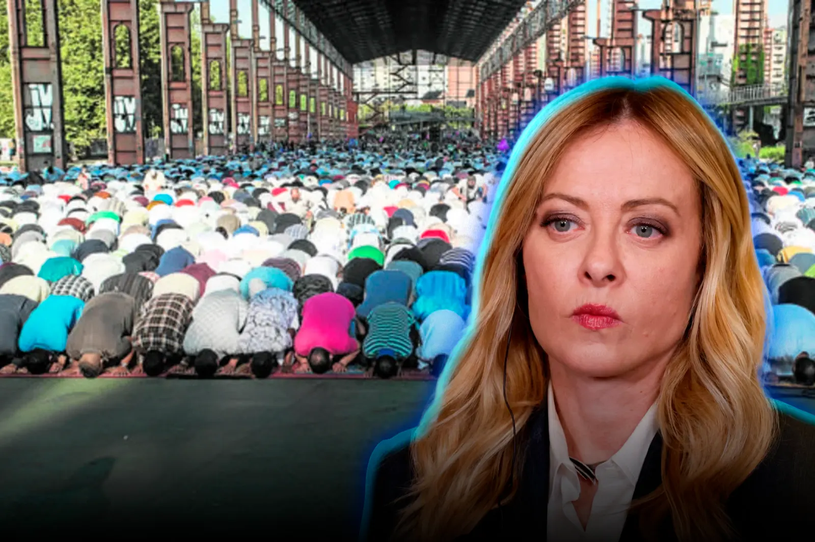 Meloni prepara una ley para prohibir el burka y el niqab en las escuelas