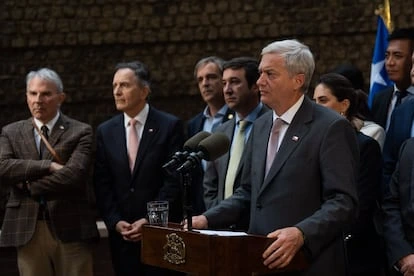 Kast en el congreso de la Asamblea General de la ONU