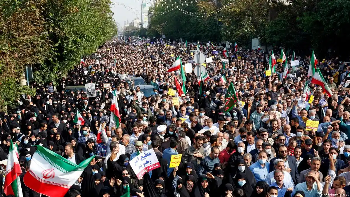Manifestaciones en Iran en 2022