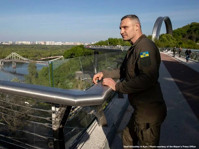 The mayor of Kiev Vitali Klitschko