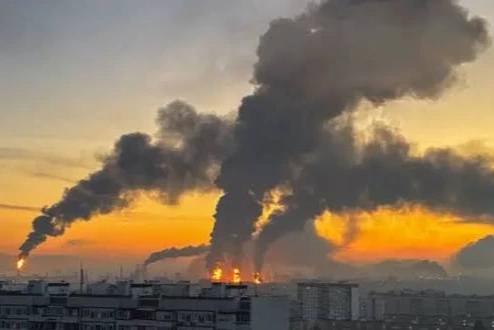 Ucrania golpeó refinerías y objetivos militares en Rusia en una nueva ofensiva con drones
