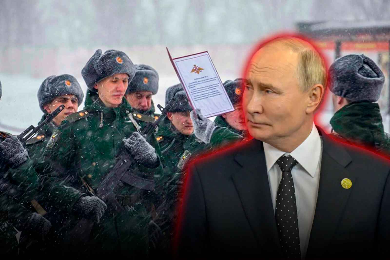 Putin elevó el tamaño autorizado del Ejército ruso a más de 2,44 millones de personas