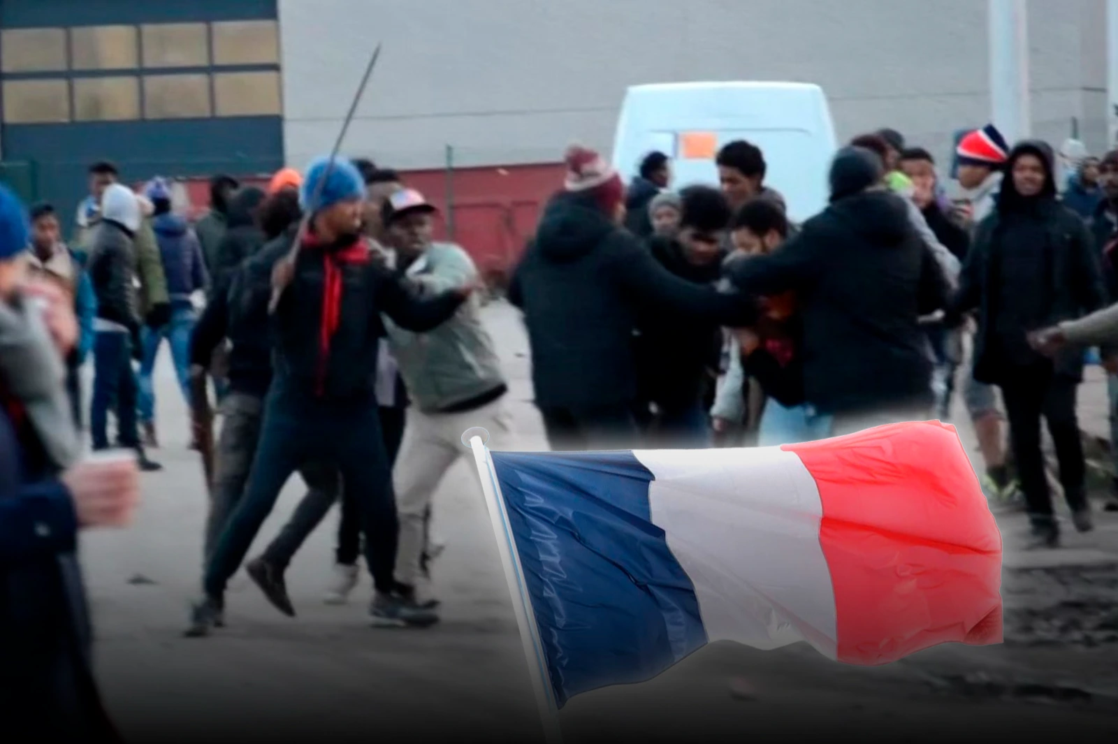 Protestas de inmigrantes ilegales se extienden por Francia y terminan en enfrentamientos con la policía