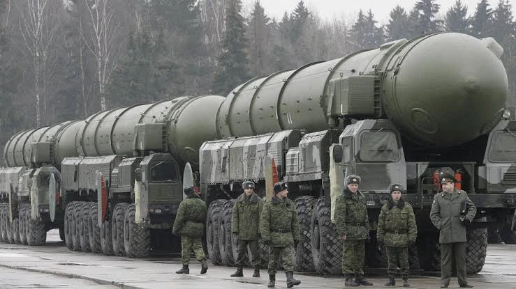 Misiles nucleares del ejercito ruso