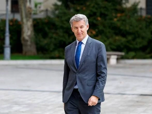 El lider del Partido Popular Alberto Feijóo