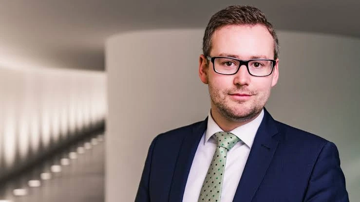 El diputado de la AfD Sebastian Münzenmaier
