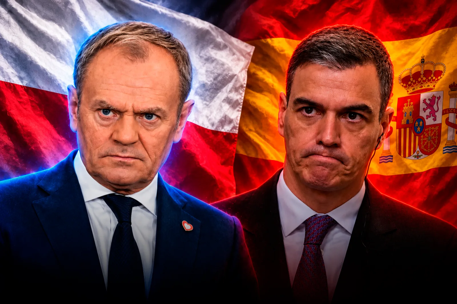 Tusk criticó a Sánchez por defender la inmigración ilegal y advirtió que su política amenaza la supervivencia de Europa