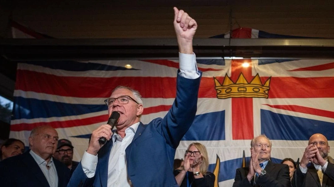 El lider del Partido Conservado de Columbia Británica Lorne Doerkson
