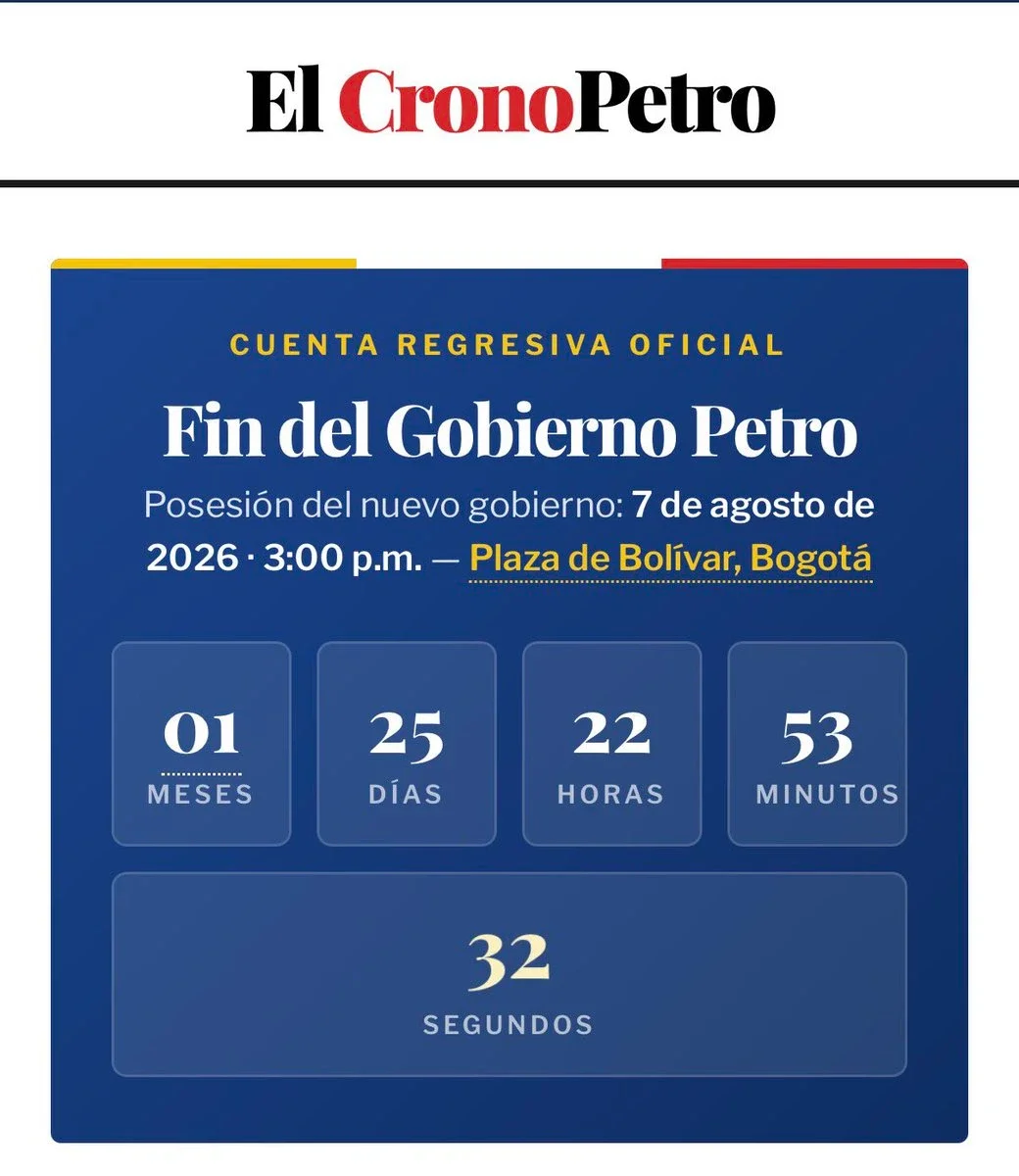 El sitio web que expone el desastre de la gestión.