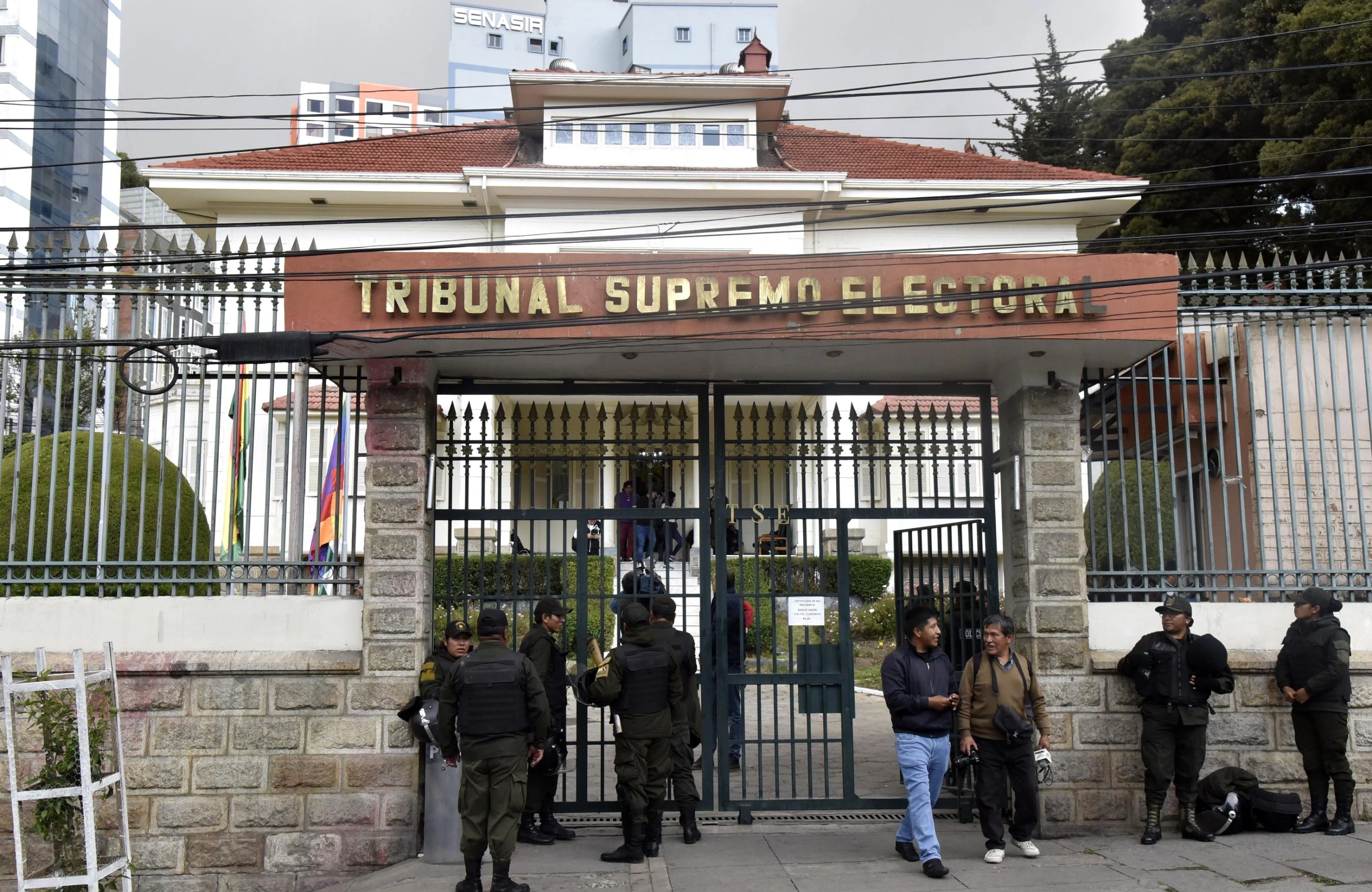 Headquarters of the Bolivian Supreme Electoral Court