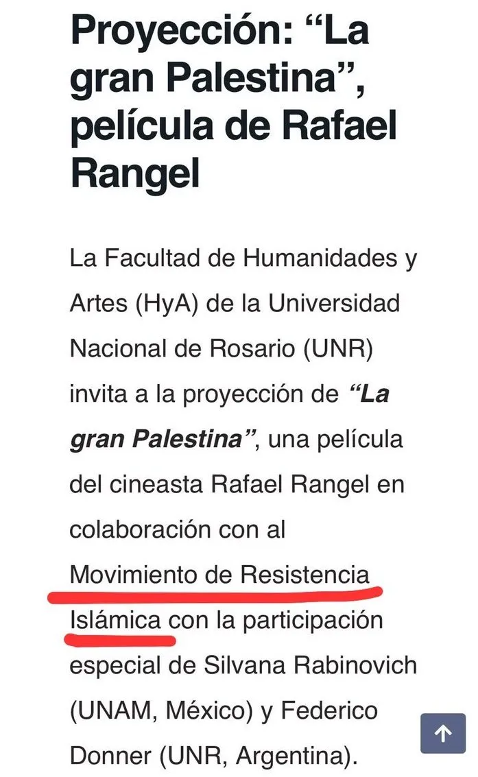 El evento que despertó la polémica.